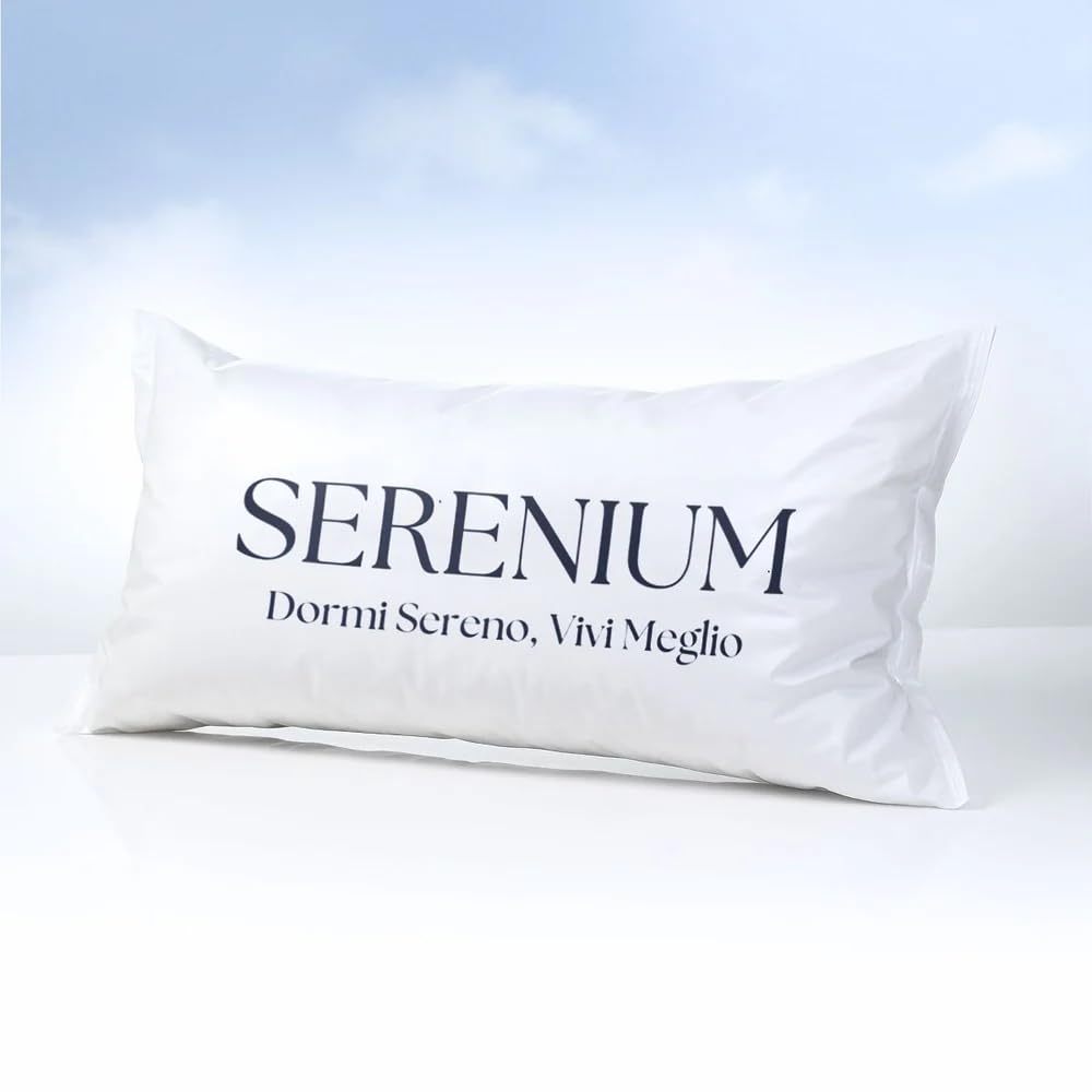 Cuscino Cervicale Orthosleep Serenium – Memory Foam, Federa Lavabile, Sollievo Collo E Spalle