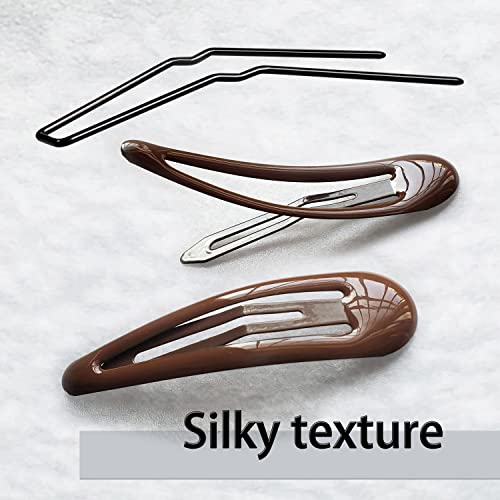 Zebra Stripe Snap Hair Clips For Girl Women Rocst Metal Blakck Styling Accessories Bobby Hairpins For Thick Large Hair 20 Pcs (5Cm (2 Inch), Zebra) #TOP6