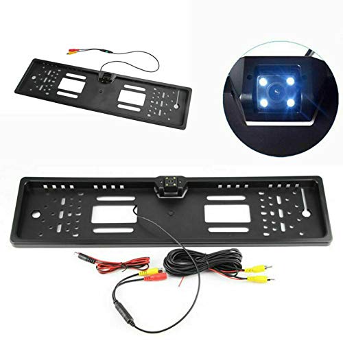 Multibao Car Rear View Parking Reversing Camera Backup License Number Plate Night Vision 170° HD Angle Waterproof and Shockproof