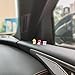 10Pcs Cute Glow in Dark Mini Mushroom Resin Figurines Car Interior Decoration Rearview Mirror Accessories Dashboard Ornament for Micro Landscape Potted Plants Decorations for Women