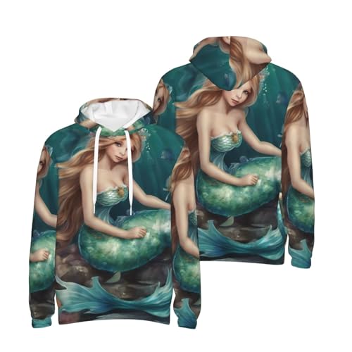 Sweat à capuche sirène fini les pulls sans forme ni style
