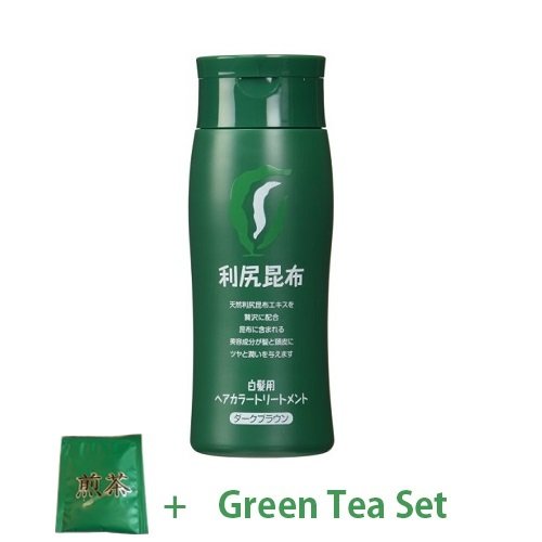 Kombu Hair Color Treatment 200g - Dark Brown (Green Tea Set)