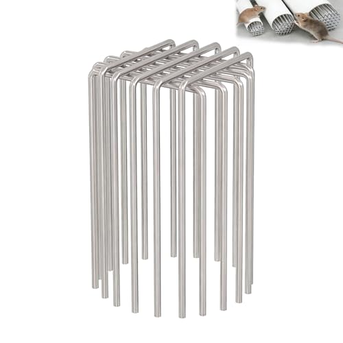 Image of Rust-Resistant Metal Wire Grid Drain Outlet Stopper with Anti-Rat Design, Prevents Clogs & Rodent Entry For 70-75mm Diameter