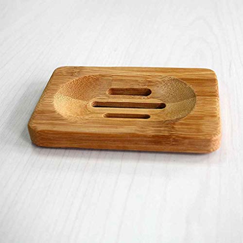 Jabonera de madera natural, soporte de almacenamiento para baño, plato de ducha, elevador de jabón y ahorro de jabón, calidad adorable y práctica
