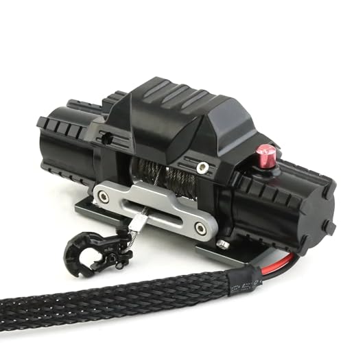 Treuil Automatique en Métal Axial SCX10 III TRX4 en alliage ultra-résistant pour Crawler 1/10