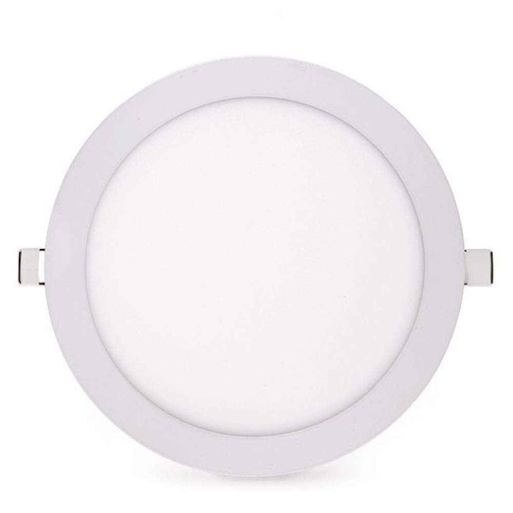 Placa LED 20W 2000Lm 4200ºK Circular 40.000H [GR-RDP15-20W-W] | Greenice