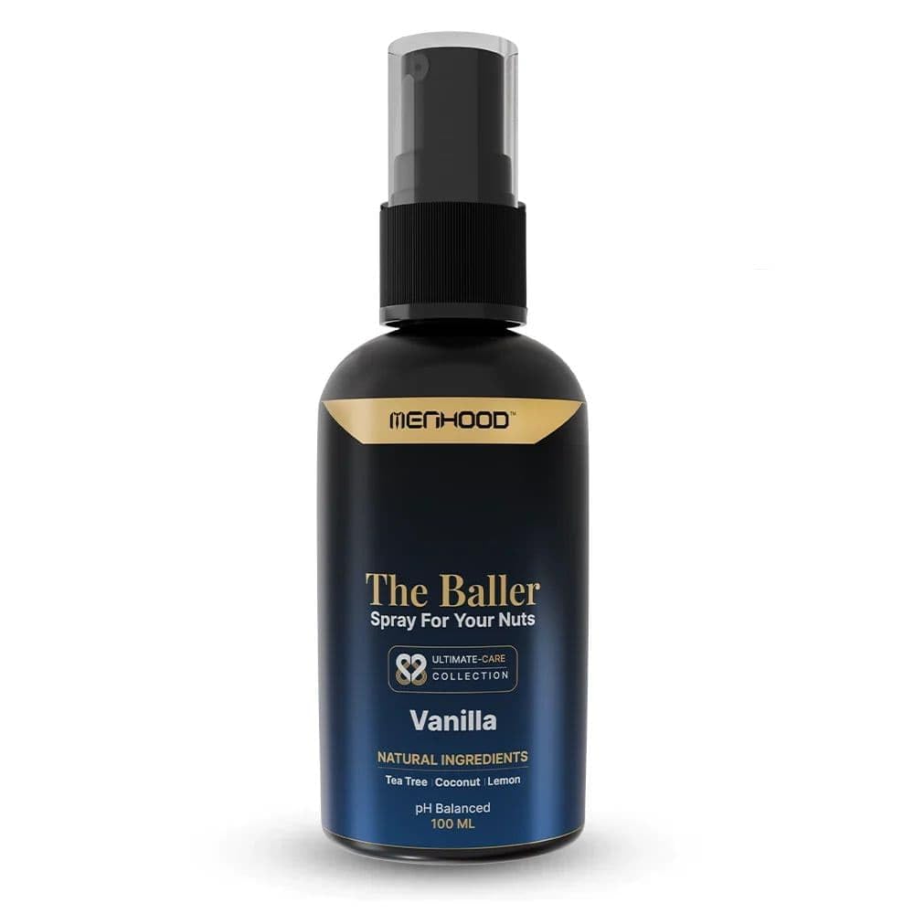 Menhood The Baller- Fresh Spray for Men Private Parts | Intimate Perfume | Intimate Wash | All Day Fresh| Prevents Itching, Sweating and Irritation Down There | 100 ML (Fragrance - Vanilla)-image-32