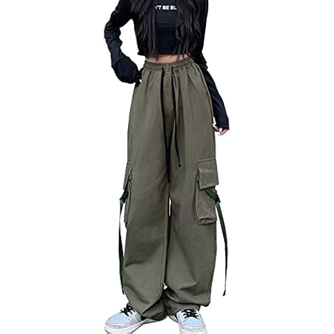Linsennia Women's Y2K Cargo Trousers Cover