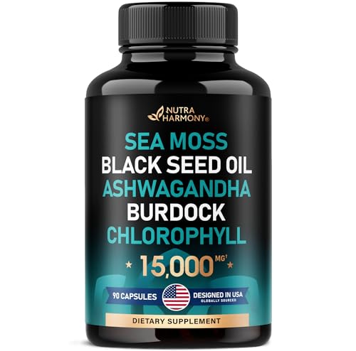 Irish Sea Moss | Black Seed Oil | Ashwagandha |