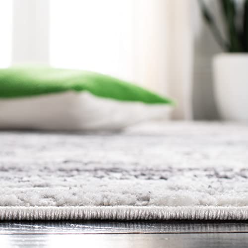 Tapete Decorativo SAFAVIEH Amelia 10'x14' Gris Claro y Carbón miniatura 5