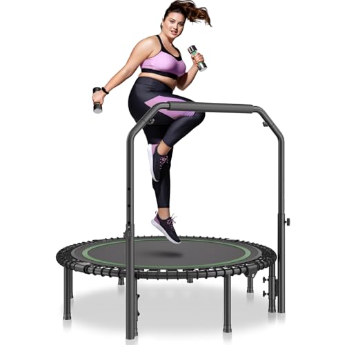 VEVOR Faltbares Mini-Trampolin Fitness-Rebounder 1295 mm 205 kg belastbares...