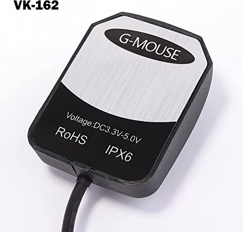 Geekstory 2Pcs Vk-162 G-Mouse Usb Gps Dongle Navigation Module External Gps Antenna Remote Mount Usb Gps Receiver For Raspberry Pi Support Google Earth Window Linux #TOP6