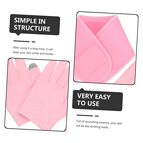 minkissy 1 Conjunto De Acessórios De Gel Para O Corpo Da Membrana Cervical Para Meninas Luvas Hidrat