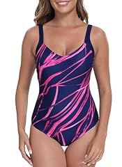 Navy Hot Pink Stripes