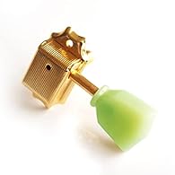 Vintage Kluson Style Tuners with Tulip Tips 15:1 Gear Ratio with Solid Brass Gears High-Quality Construction Available in Chrome, and Gold 6x Machine heads will all mounting hardware included