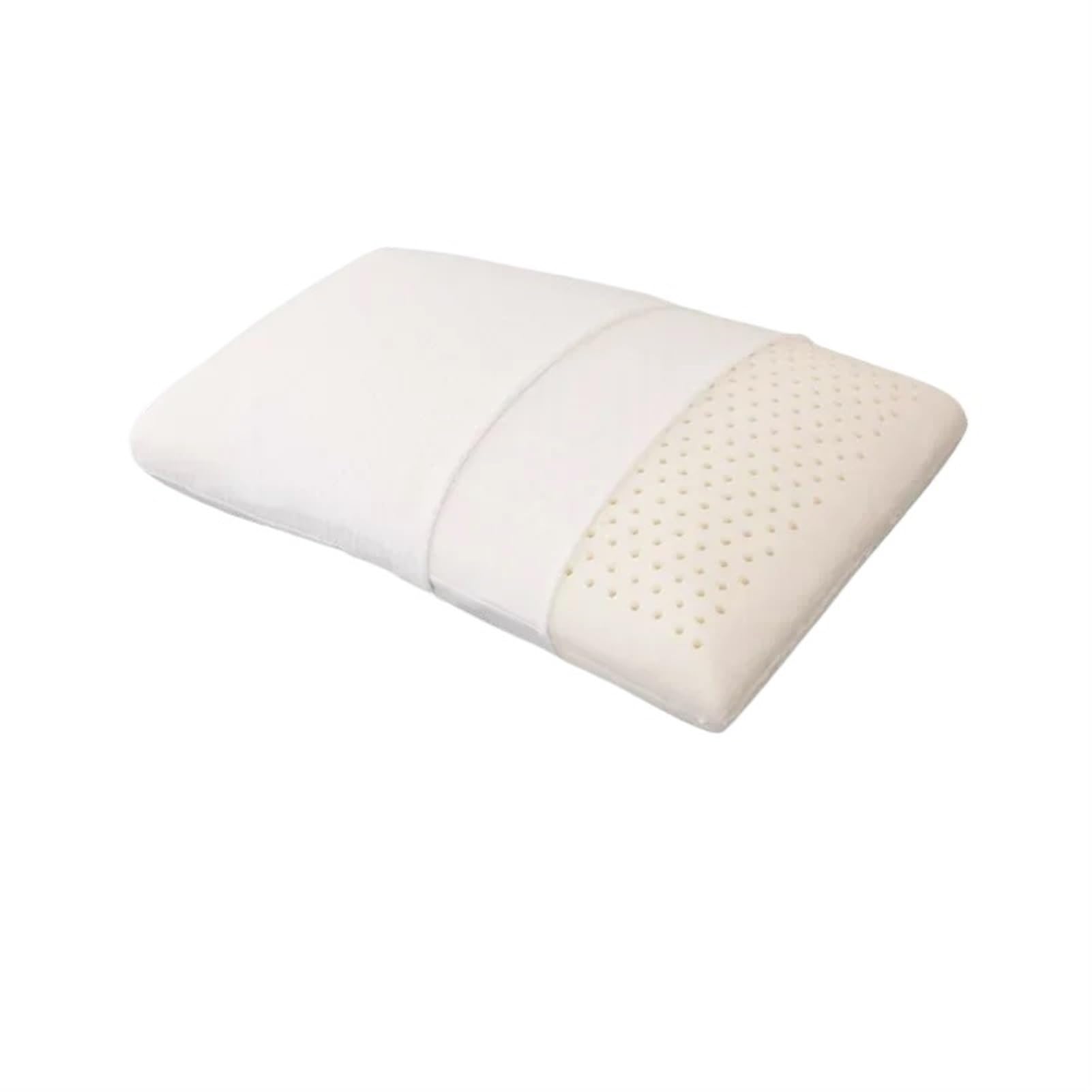 Lphfdcs Bun Style 40X60cm Latex Pillow Natural Latex Pillow Adult Pillow Core Massage Core Latex Pillow Memory Foam(Bun Style 40X60cm)