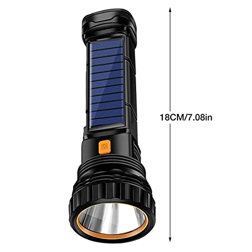 Lanterna LED Energia Solar | Flashes USB recarregáveis ​​,Pequena luz solar com de carregamento USB,