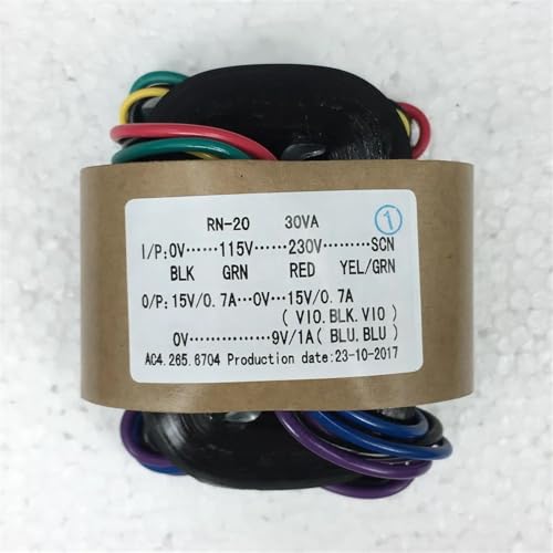 Transformateur de puissance type R 30W double 15V et 9V en cuivre - 2