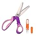 Professionale sartoria Pinking Shears,Forbici da Sarta Professionali per Sartoria su Misura , Forbici in Tessuto Forbici Seghettate-Forbici Professionali in Acciaio Resistente,Ricamo,Sartoria.