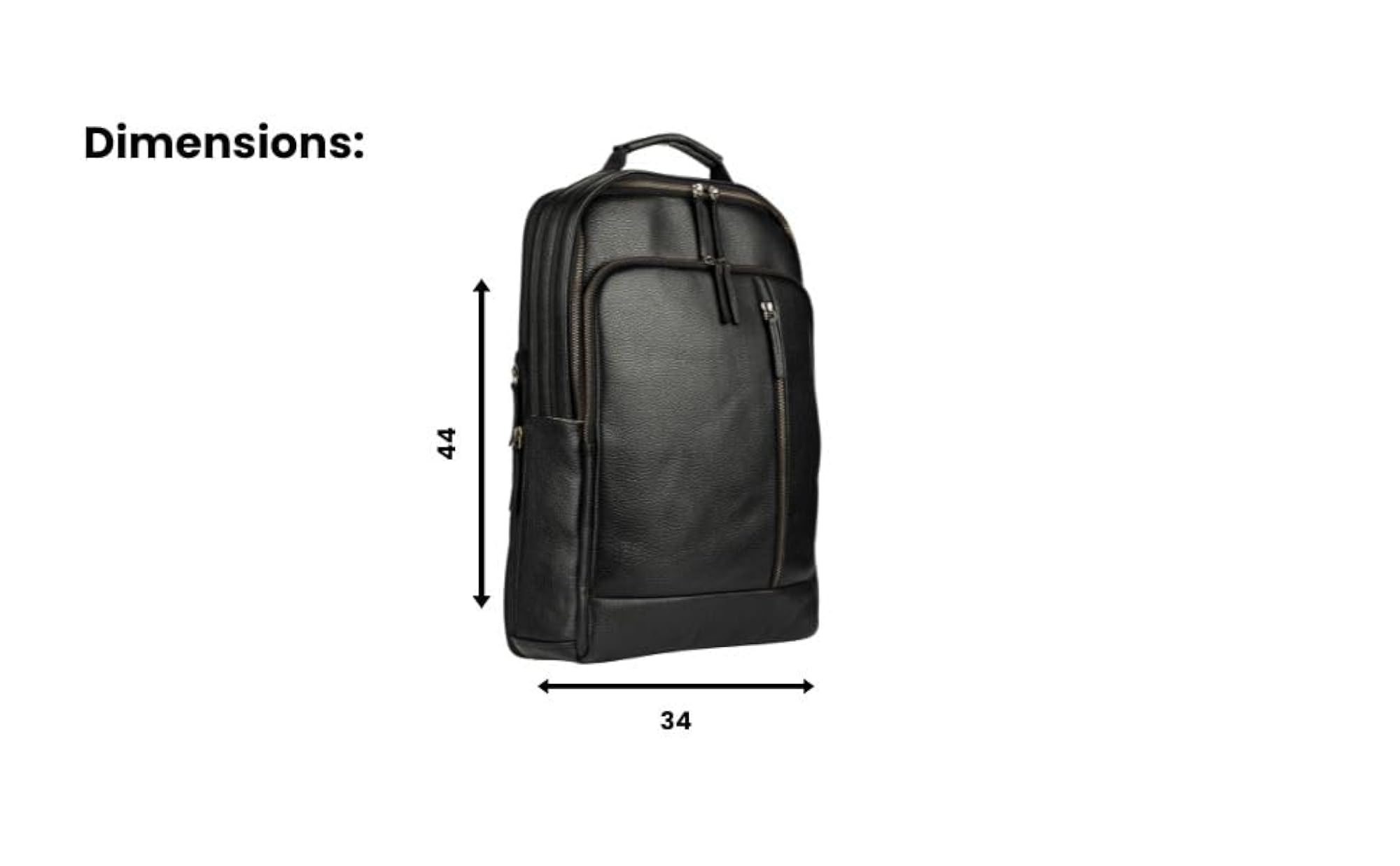 Compartmental Cruiser Premium Leather Laptop Backpack