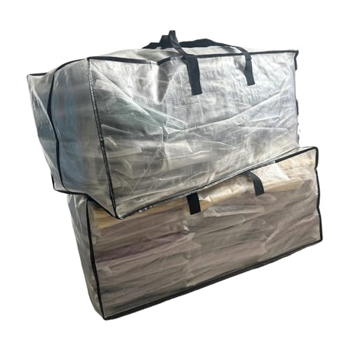 Grand sac de déménagement très résistant en polypropylène imperméable avec poignées renforcées