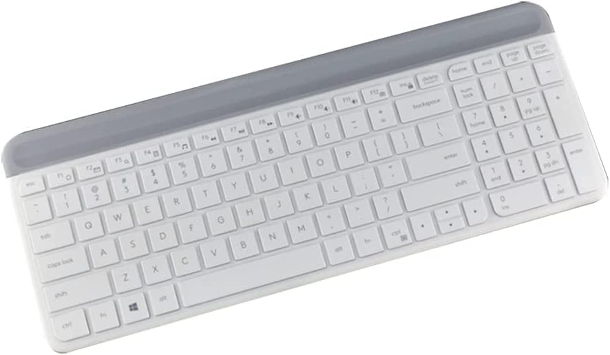 Jesra� Keyboard Cover for Logitech MK470 & Logitech K580 Wireless Keyboard Cover Protector - Clear (B0B36G8G7H) Amazon Price History, Amazon Price Tracker