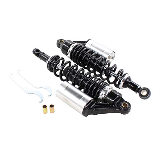 XtremeAmazing Universal Motorcycle Rear Air Shock Absorbers Suspension 320mm 12.5 Inch for ATV Go Kart Quad Dirt Sport Bikes