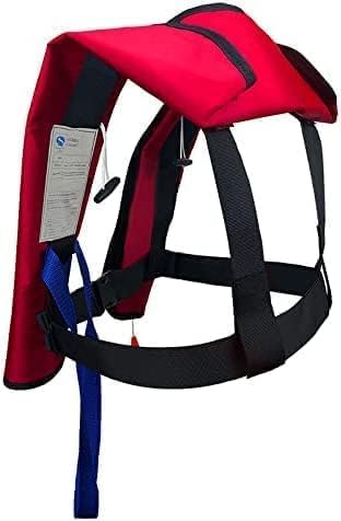 Adult Inflatable Life Jacket/Kayak Buoyancy Vest | Fishing Sailboat PFD Thin Weight Suitable for up to 330 pounds, can manually Switch Inflation Options - Image 8
