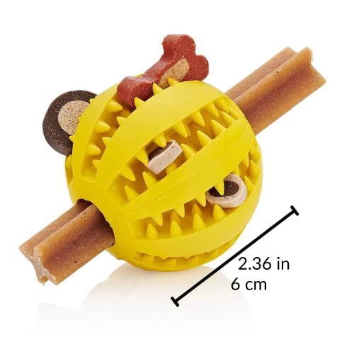 Bolinha de Petisco Cachorro NO2PROBLEMS Reconhecimento Ambiental Estímulo Cães Brinquedo (Verde)