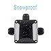Caja de Conexiones IP68 Impermeable, Bkinsety Caja de Acoplador de Conectores de...