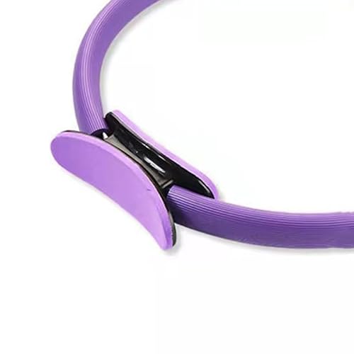 Akozon Pilates pour Femmes, Cercle de Remise en Forme pour étirer Les Bras, Les Cuisses, Les Jambes, équipement de Mise en Forme et d'entraînement du Corps (Purple)