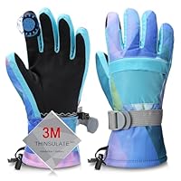 Odtmger Ski Gloves, Warmest Waterproof and Breathable Snow Gloves for Cold Weather, Fits Both Men & Women,for Parent Child Outdoor