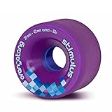 skateboard wheels and bearings nz Purple Orangatang Stimulus 70 mm 83a Freeride Longboard Skateboard Wheels (Purple, Set of 4)