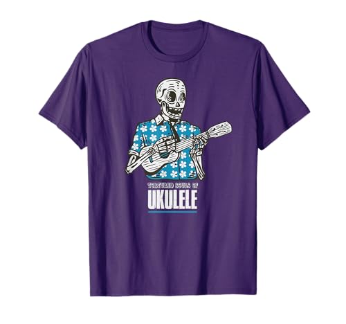 Tortured Souls Of Ukulele Skeleton Skull Musician T-Shirt