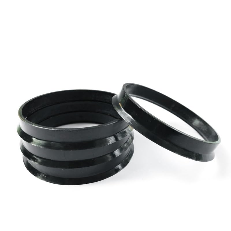 ASYUIHUUY Anillos Centradores Llantas 4 Anillos de centrado Cubo for Rueda Coche 67,1 a 63, mm, a