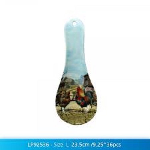The Leonardo Collection Cockerel & Hen Spoon Rest