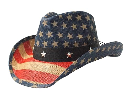 Image of THE CELL Straw Cowboy Hat