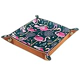 La bandeja es perfecta para organizar perfectamente tus llaves, reloj, teléfono móvil, monedas y otros accesorios, lo que es lo suficientemente grande como para sostener tus artículos sin ocupar demasiado espacio en tu escritorio.