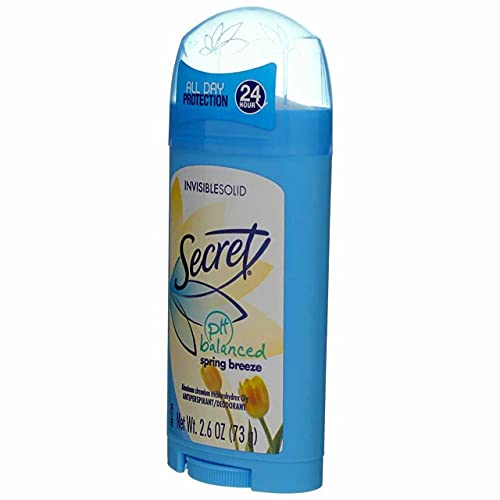 Secret Deodorant Spring Breeze Solid 2.6 Ounce (Pack of 3) - Image 6
