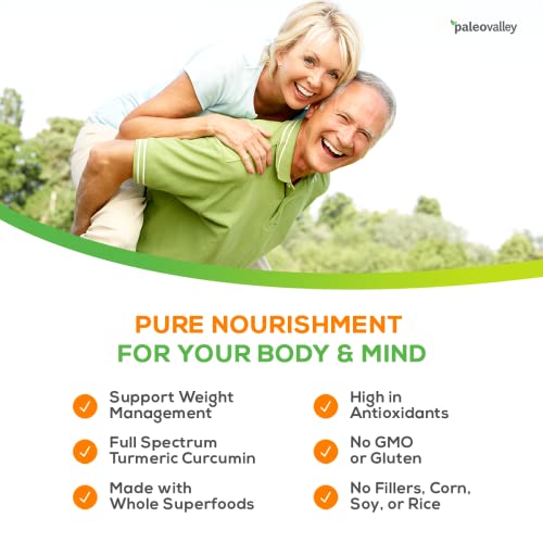 Paleovalley Apple Cider Vinegar And Turmeric Complex Bundle - Organic Acv, Turmeric Curcumin, Superfoods - Nutritional Supplements For Weight Management, Digestion, Joint And Muscle Health Support #TOP3