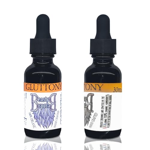 Beasty Beards - Organic Beard Oil - 1floz/30ml - GLUTTONY