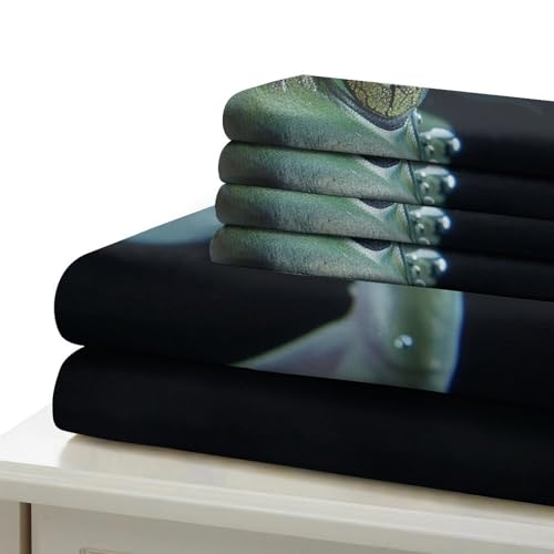 Housse de couette grenouille 3D anti-transpiration en microfibre - 6