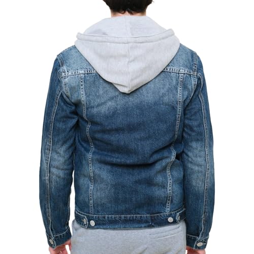 Image of VICTORIOUS Men's Distressed Denim Jacket