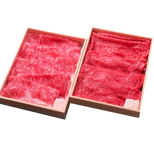 近江牛 すき焼き 人気部位 食べ比べセット(ロース・赤身) 計800g(各400g×2) 牛長商会 みんなのお肉本舗|滋賀県野洲市 お取り寄せグルメ ご当地 ご当地グルメ 肉 お肉 にく 牛 牛肉 ビーフ 近江牛 和牛 すき焼き 食べ比べセット ロース 赤身