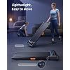 ACEZOE Walking Pad Treadmill with 10% Incline, Under Desk Treadmill, Compact Portable Treadmills for Home Office, 285lbs Capacity, APP/Remote Control, Exercise Anytime, Low-Noise