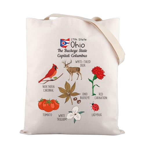 Sac de courses Ohio en coton robuste avec finitions minimalistes soignées