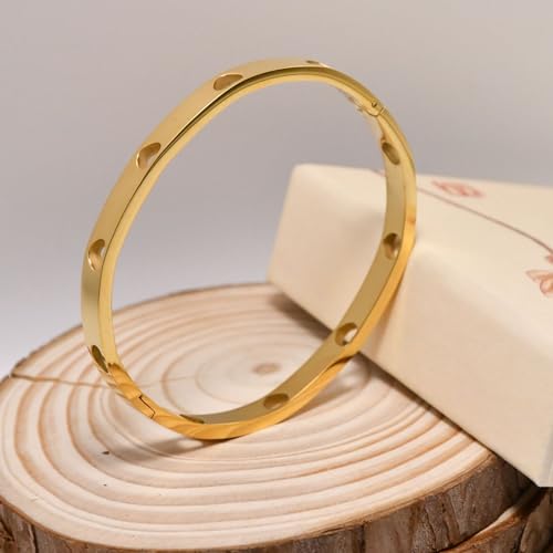 Cryinsun Baby Infant Toddler Kids Girls Heart Bangle Bracelet thumb #6