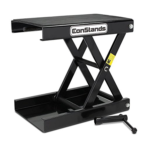 Plataforma elevadora Mid-Lift Motorcycle Constands Negro DK1525