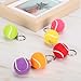 HaloVerde Tennis Lover Gift Mini Tennis Ball Keyring suitable for Key Chain Decoration and as a Sports Bag Pendant for all ages