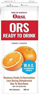 ORS RTD Orange (ORSL) - Pack of 200ml Liquid